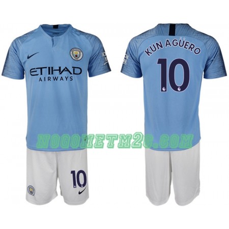 Dječji Nogometni Dres Manchester City KUN AGUERO 10 Domaći 2018-2019 Dječji Nogometni Dres Manchester City KUN AGUERO 10 Domaći 2018-2019